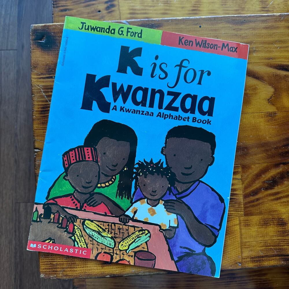 Vintage 1997 K Is For Kwanzaa A Kwanzaa Alphabet Book Paperback Book